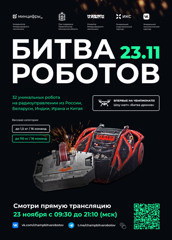 Битва роботов.